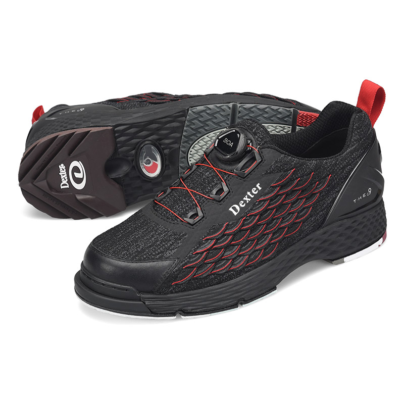 THE C9 KNIT BOA BLACK/RED