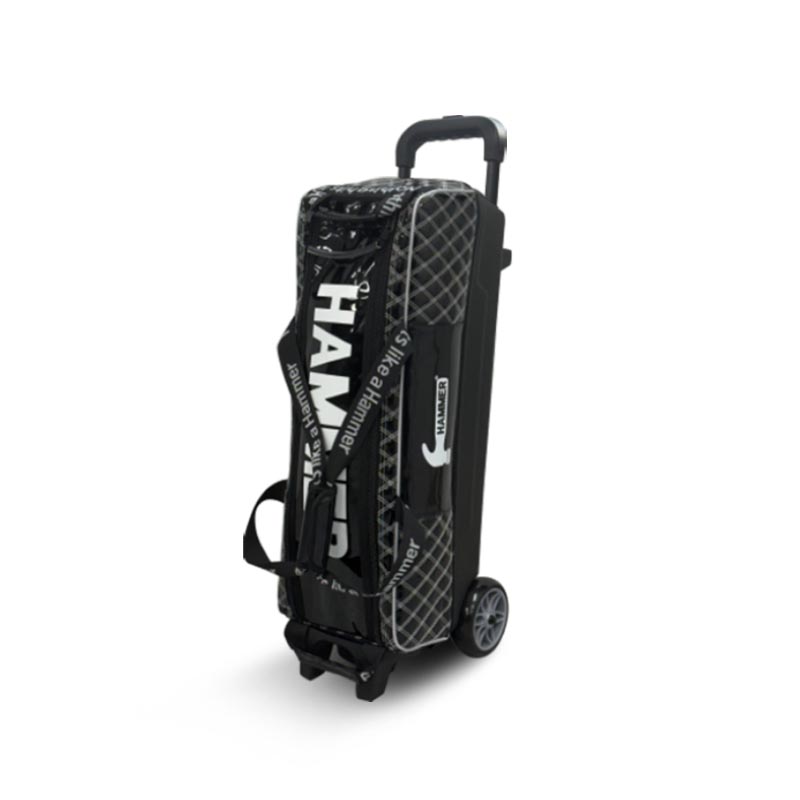HAMMER 3 TOTE ROLLER BAG - BLACK/SILVER