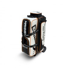 HAMMER SLIM 3BALL ROLLER BAG - BLACK/WHITE