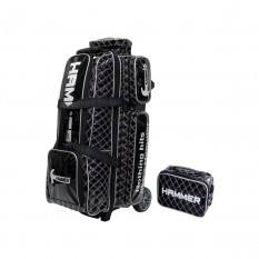 HAMMER BIG 3BALL ROLLER BAG - BLACK/SILVER