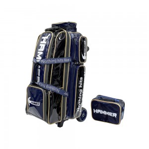 HAMMER BIG 3BALL ROLLER BAG - NAVY/BLACK
