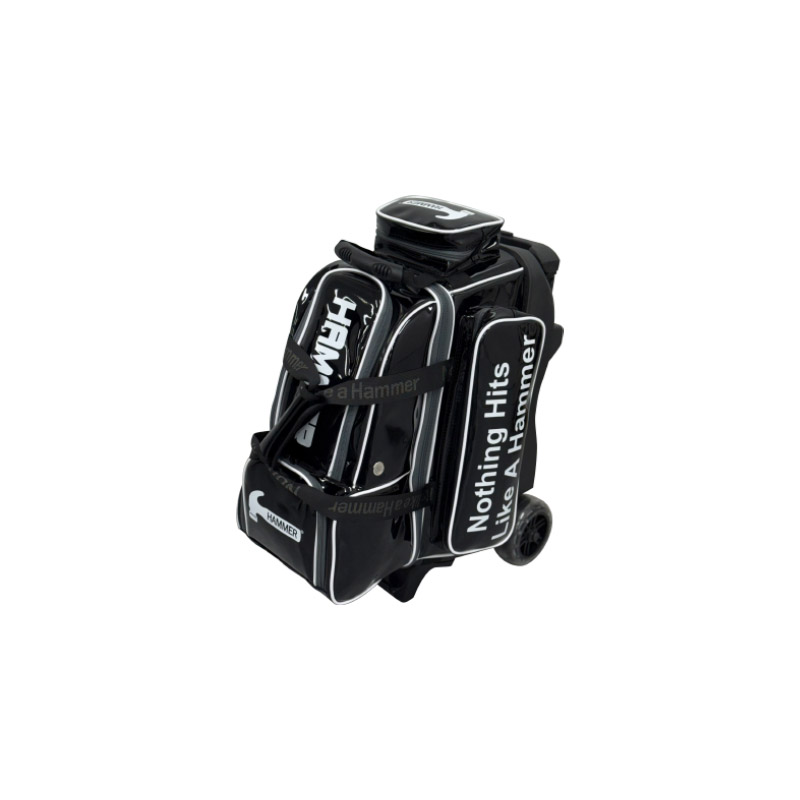HAMMER 2BALL ROLLER BAG - BLACK