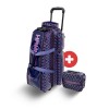 HAMMER BIG 3BALL ROLLER BAG - NAVY/PURPLE